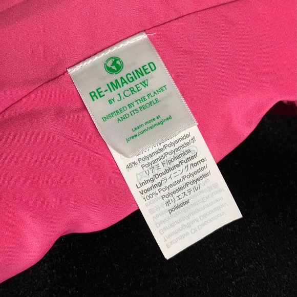 J.Crew NWT Sheath Dress Neon Fringe Tweed Knee L. - Picture 7 of 7